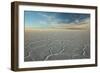 The Salar De Uyuni at Sunrise-Alex Saberi-Framed Photographic Print