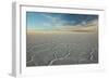 The Salar De Uyuni at Sunrise-Alex Saberi-Framed Photographic Print