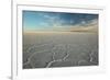 The Salar De Uyuni at Sunrise-Alex Saberi-Framed Photographic Print