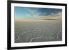 The Salar De Uyuni at Sunrise-Alex Saberi-Framed Photographic Print