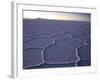 The Salar De Uyuni Salt Flat and Andes Mountains in the Distance-Sergio Ballivian-Framed Photographic Print