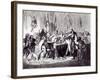 The Sale of the Castle of Marienburg in 1457 to King Casimir IV of Poland, 1854-Ludwig Rosenfelder-Framed Giclee Print