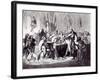 The Sale of the Castle of Marienburg in 1457 to King Casimir IV of Poland, 1854-Ludwig Rosenfelder-Framed Giclee Print