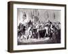 The Sale of the Castle of Marienburg in 1457 to King Casimir IV of Poland, 1854-Ludwig Rosenfelder-Framed Giclee Print
