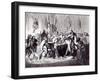 The Sale of the Castle of Marienburg in 1457 to King Casimir IV of Poland, 1854-Ludwig Rosenfelder-Framed Giclee Print