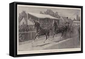 The Sale of the King's Horses at Wolferton, a Tandem Pair-John Charlton-Framed Stretched Canvas