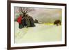 The Salem wolf-Howard Pyle-Framed Giclee Print