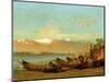 The Salmon Festival, Columbia River, C.1888-Thomas Hill-Mounted Giclee Print