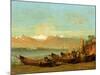 The Salmon Festival, Columbia River, C.1888-Thomas Hill-Mounted Giclee Print