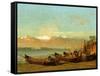 The Salmon Festival, Columbia River, C.1888-Thomas Hill-Framed Stretched Canvas