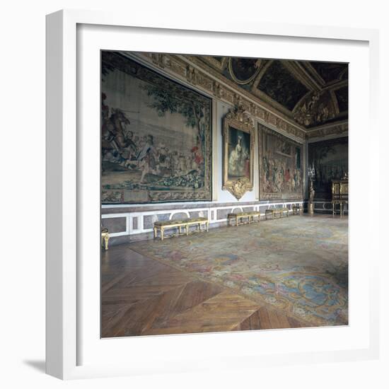 The Salon De Mars at Versailles, 17th century-Charles le Brun-Framed Photographic Print