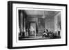 The Salon of Abdication, Fontainebleau, 1875-JB Allen-Framed Giclee Print