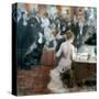 The Salon of Princess Mathilde-Giuseppe De Nittis-Stretched Canvas