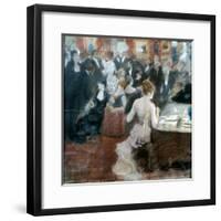 The Salon of Princess Mathilde-Giuseppe De Nittis-Framed Giclee Print