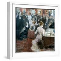 The Salon of Princess Mathilde-Giuseppe De Nittis-Framed Giclee Print