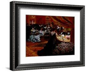 The Salon of Princess Mathilde-Giuseppe De Nittis-Framed Giclee Print