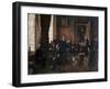 The Salon of the Countess Potocka, 1887-Jean Beraud-Framed Giclee Print