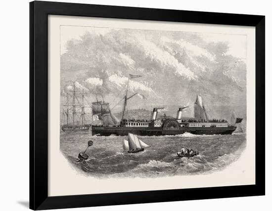 The Saloon Steam Packet Company's New Ship Alexandra, 1865-null-Framed Giclee Print