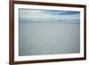 The Salt Crust on the Salar De Uyuni-Alex Saberi-Framed Photographic Print