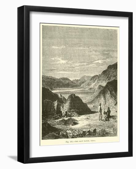 The Salt Range, India-null-Framed Giclee Print