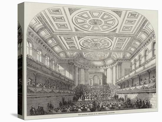 The Saltaire Concert in St George's Hall, Bradford-null-Stretched Canvas