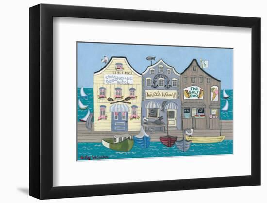 The Salty Dog-null-Framed Art Print