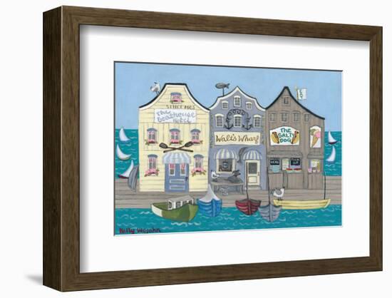 The Salty Dog-null-Framed Art Print