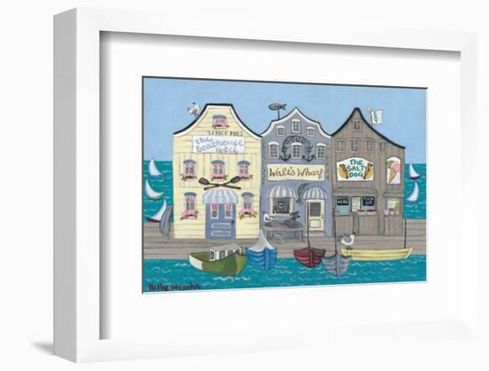 The Salty Dog-null-Framed Art Print