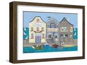 The Salty Dog-null-Framed Art Print