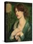 The Salutation of Beatrice, 1869-Dante Gabriel Charles Rossetti-Stretched Canvas