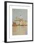 The Salute. The Yellow Sail.-Arthur Melville-Framed Premium Giclee Print