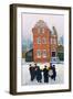 The Salvation Army Band-Margaret Loxton-Framed Giclee Print