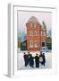 The Salvation Army Band-Margaret Loxton-Framed Giclee Print