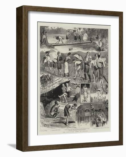 The Salvation Army in Ceylon-Sydney Prior Hall-Framed Giclee Print