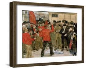 The Salvation Army-Jean Francois Raffaelli-Framed Giclee Print