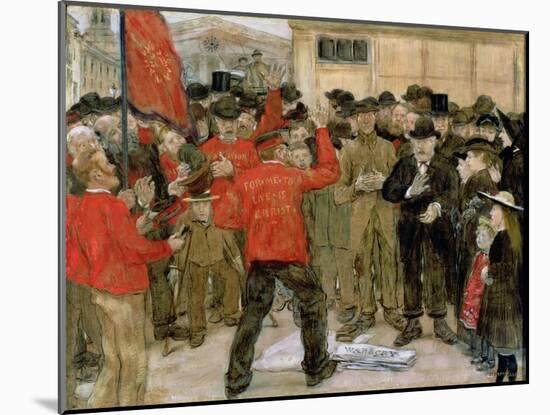 The Salvation Army-Jean Francois Raffaelli-Mounted Giclee Print