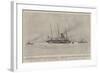 The Salving of the Paris, Towing the Liner into Falmouth Harbour-Henry Scott Tuke-Framed Giclee Print