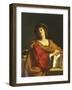 The Samian Sibyl-Guercino (Giovanni Francesco Barbieri)-Framed Giclee Print