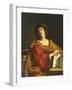 The Samian Sibyl-Guercino (Giovanni Francesco Barbieri)-Framed Giclee Print