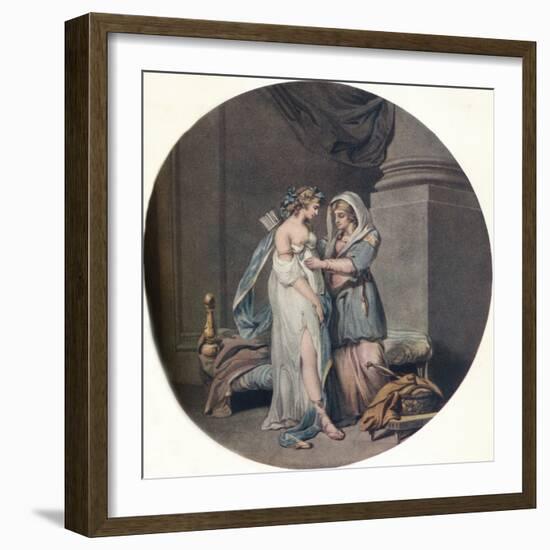 'The Samnite Marriage', c1799-William Ward-Framed Giclee Print