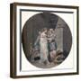 'The Samnite Marriage', c1799-William Ward-Framed Giclee Print