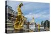 The Samson Fountain in Front of the Grand Peterhof Palace (Petrodvorets)-Michael Runkel-Stretched Canvas