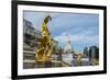 The Samson Fountain in Front of the Grand Peterhof Palace (Petrodvorets)-Michael Runkel-Framed Photographic Print