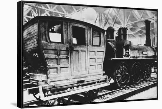 The Samson Locomotive-null-Framed Stretched Canvas