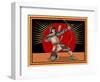 The Samurai-Mark Rogan-Framed Art Print