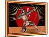 The Samurai-Mark Rogan-Mounted Art Print