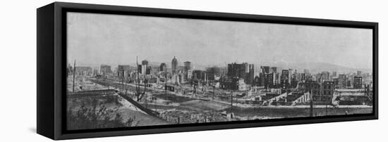 The San Francisco Earthquake of April 18, 1906-null-Framed Stretched Canvas