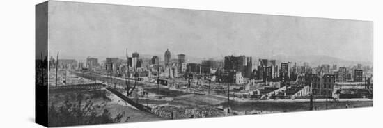 The San Francisco Earthquake of April 18, 1906-null-Stretched Canvas