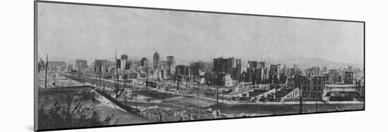 The San Francisco Earthquake of April 18, 1906-null-Mounted Photographic Print