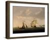 The San Josef off the Southwest Coast-Thomas Buttersworth-Framed Giclee Print